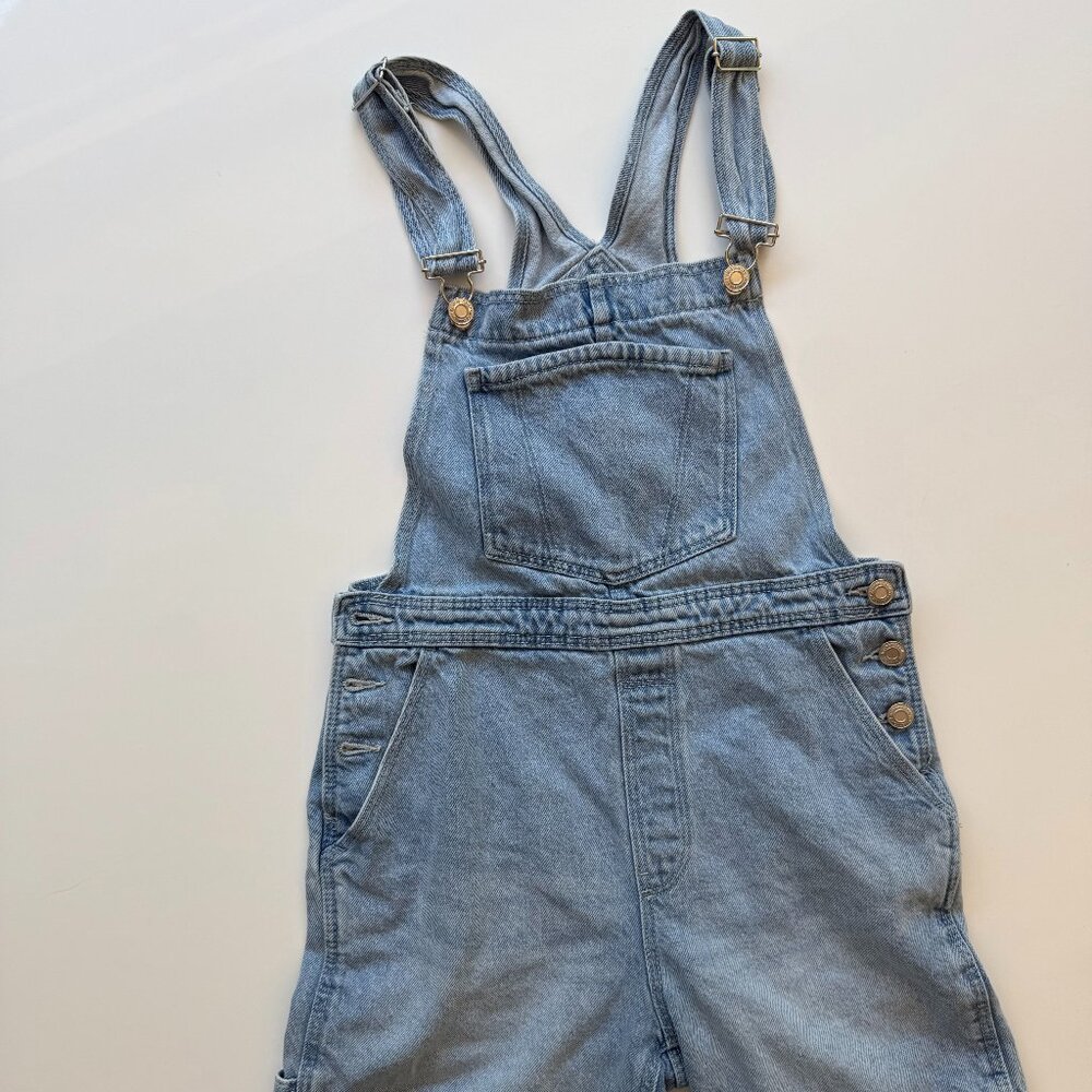 Bershka Denim Short Overalls, Size: XS